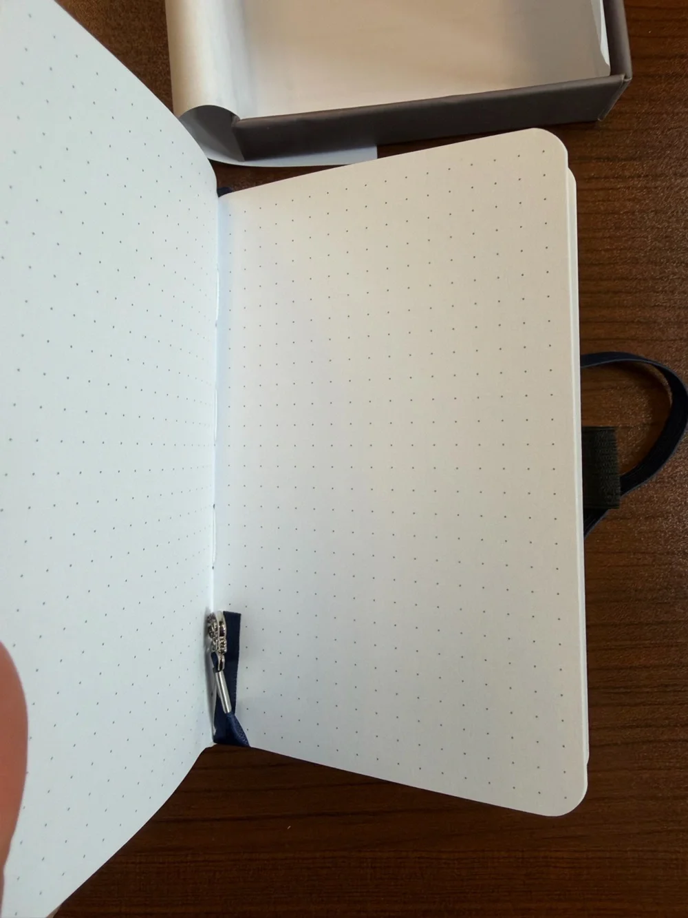 Archer and Olive Forest Fox Dot grid notebook